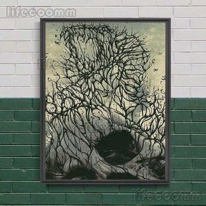 Toile d'art mural Vintage The Call Of Death, peinture Soul Reaper, affiche rétro abstraite et impres
