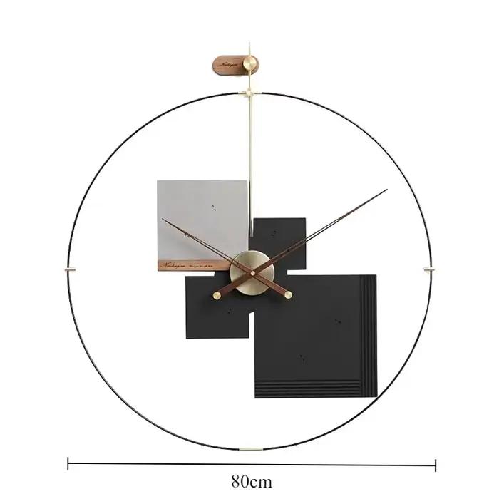 Grande horloge murale moderne, mécanisme silencieux et élégant, décoration Simple pour salon, access
