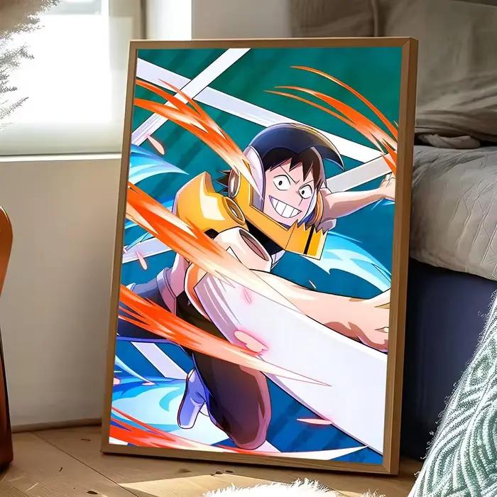 Affiche autocollante de personnage de dessin animé Hanta Sero, impression d'art mural imperméable po