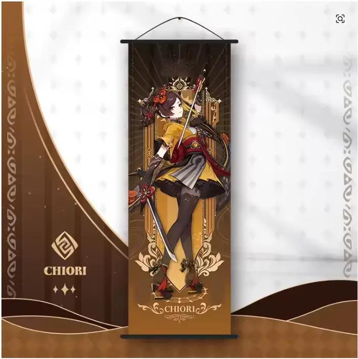 Impression sur toile Impact Colombina Flins Nefer Arlecchino, peinture d'anime Lauma Neuvillette, im