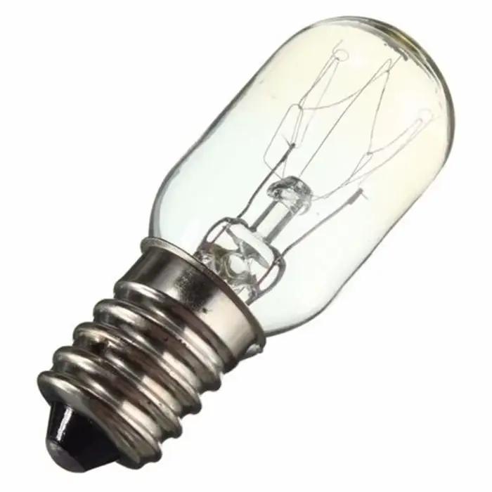 20 pièces E14 lampe à sel Globe ampoule 15W réfrigérateur ampoule de remplacement four ampoules en v