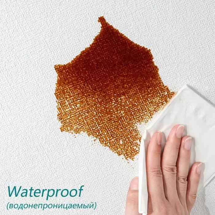 Papier peint autocollant mural 3D, panneau de revêtement mural auto-adhésif étanche pour salon, cham