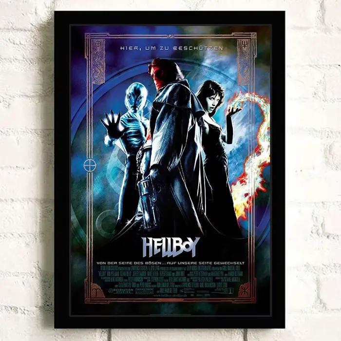 Affiches imprimées d'art mural de film TV Hellboy, décoration de la maison, toile pour le salon, aff