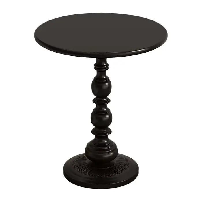 Petite table ronde en fer nordique, salon rétro, table basse, canapé mobile créatif, mini table de c