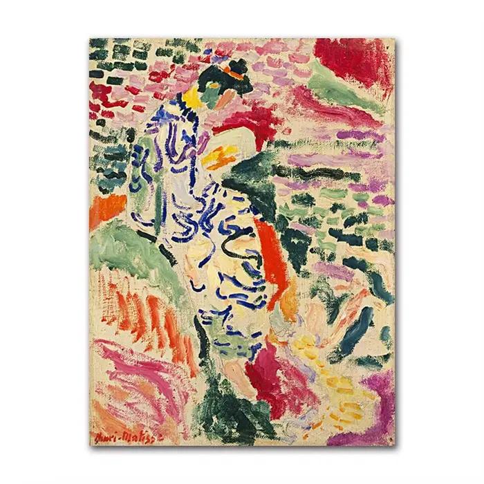 Affiches et impressions rétro de Matisse, art mural paysage abstrait, peinture sur toile vintage, dé
