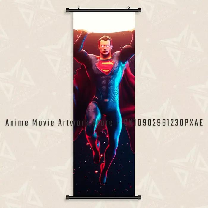 Film Superman décor à la maison imprime mur Art affiche Justice League super-héros toile rouleaux ph