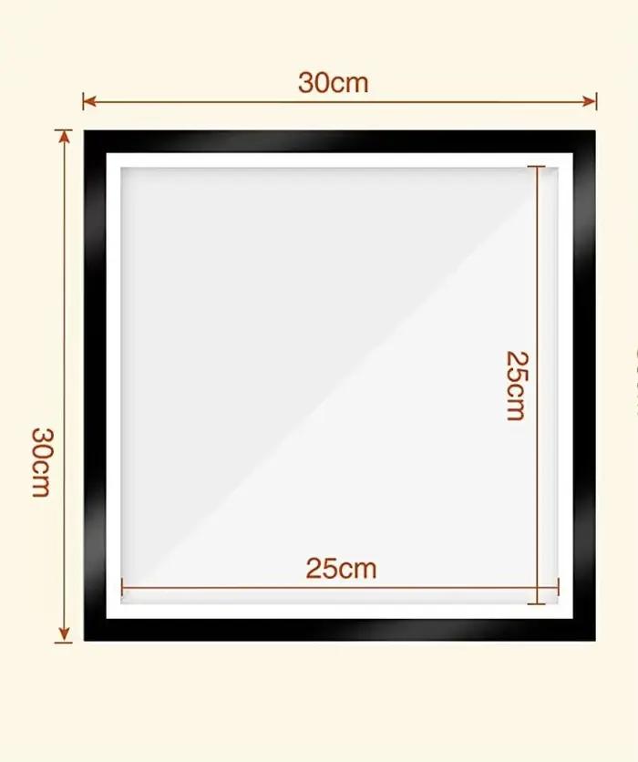 Cadre photo magnétique pour peinture diamant, art, bureau, accessoires d'affichage, 30x40cm