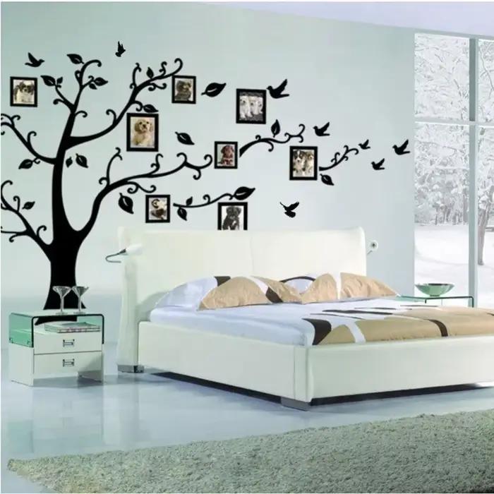 Grand arbre Photo 50x70cm, autocollants muraux, décoration de maison, salon, chambre à coucher, spar