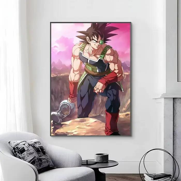 Affiches autocollantes en papier imprimé, 1 pièce, Anime DRAGON BALL Bardock, pour la maison, le sal
