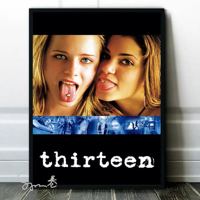 Affiche de Film de treize, impression sur toile, film pour adolescents, décor artistique mural, mais
