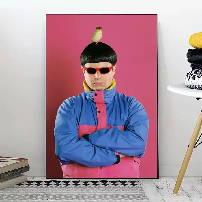 Affiche O-Oliver Tree Singer pour une décoration moderne dans les bureaux à domicile, les chambres,