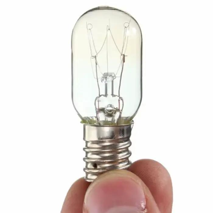 20 pièces E14 lampe à sel Globe ampoule 15W réfrigérateur ampoule de remplacement four ampoules en v