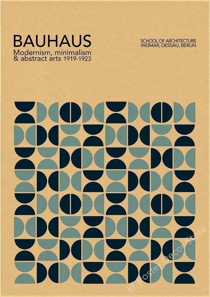 Affiche d'exposition abstraite de Kevin facilement, impressions géométriques, décoration de chambre,