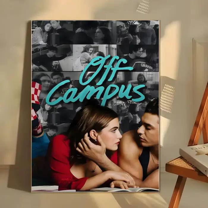 Affiche autocollante en papier imperméable « College Romance O-Off C-Campus » pour décoration murale