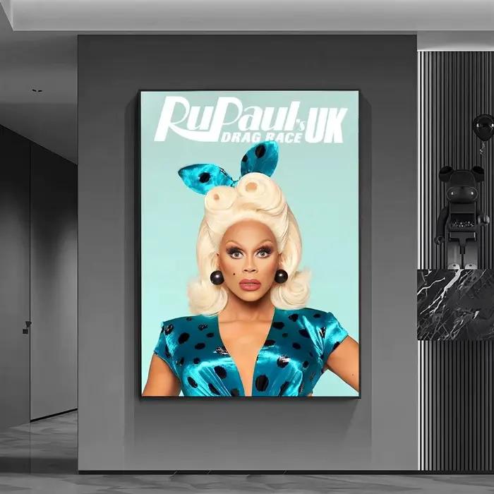 Affiche de RuPaul's Drag Race, polyvalente, HD, imperméable, décoration murale auto-adhésive pour to