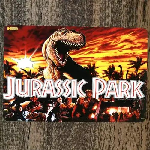 Affiche murale en métal sur le thème des jeux vidéo d'arcade
