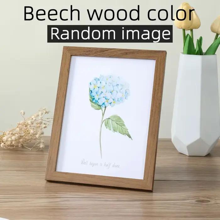 Cadre photo en bois pour accrocher au mur 10x15 15x20 20x25 cm A4, cadre photo sur pied pour décorat