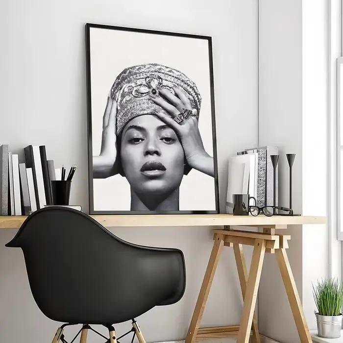 B-Beyonce Renaissance chanteur peinture calligraphie toile affiche: sans plis imperméable Durable to
