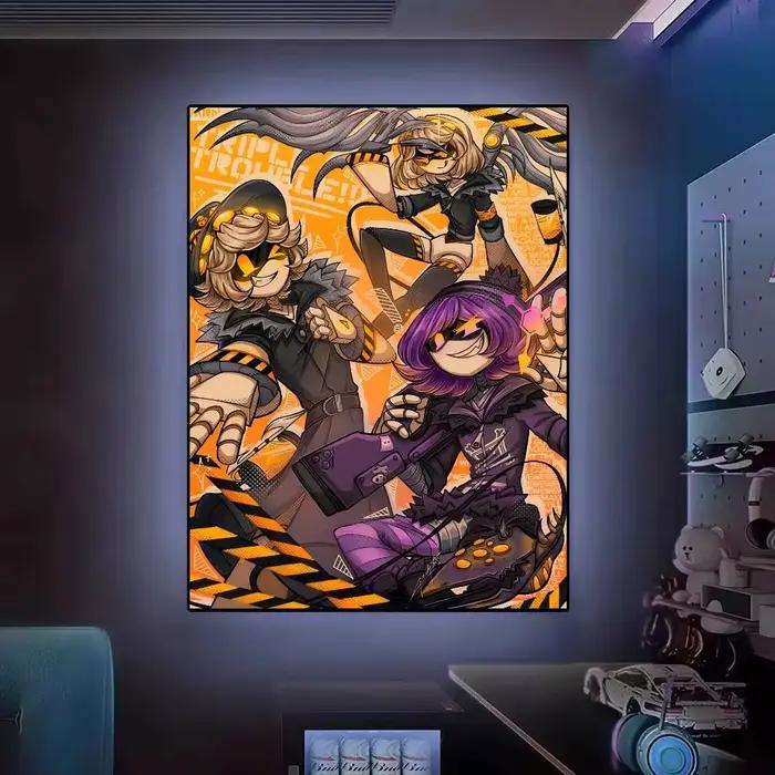 Affiches décoratives, peintures murales pour bureau, chambre, bar, cadeaux, M-Murder Drones, film cl