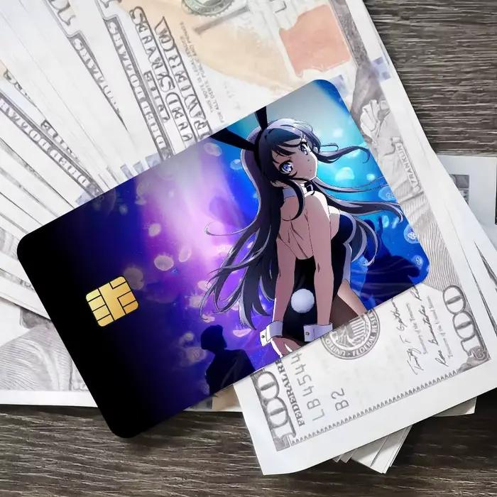 Rascal ne rêve pas affiche carte de crédit autocollants de peau pour accès bancaire Film de protecti