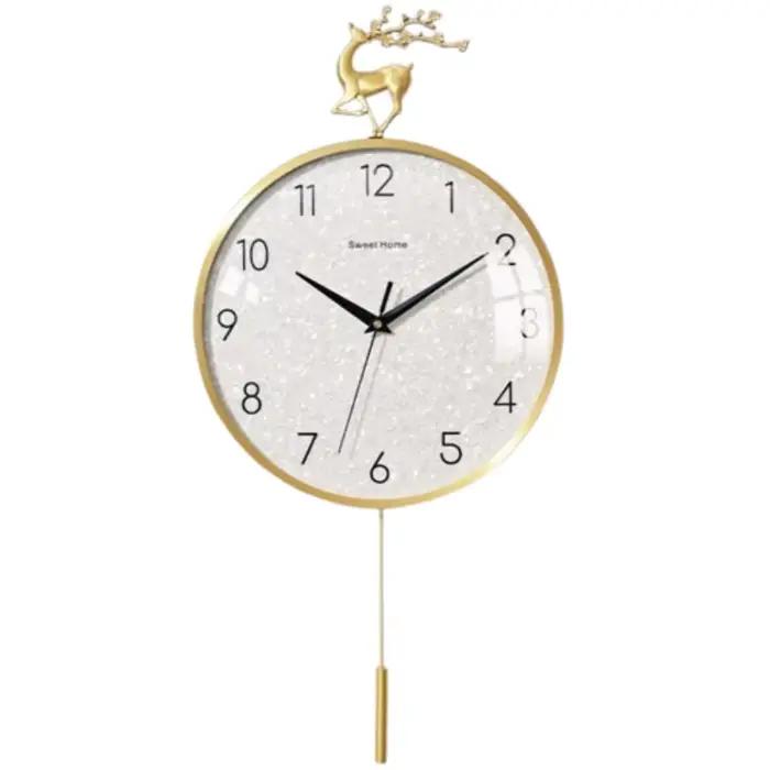 Salon moderne horloge murale esthétique Unique minimaliste italie