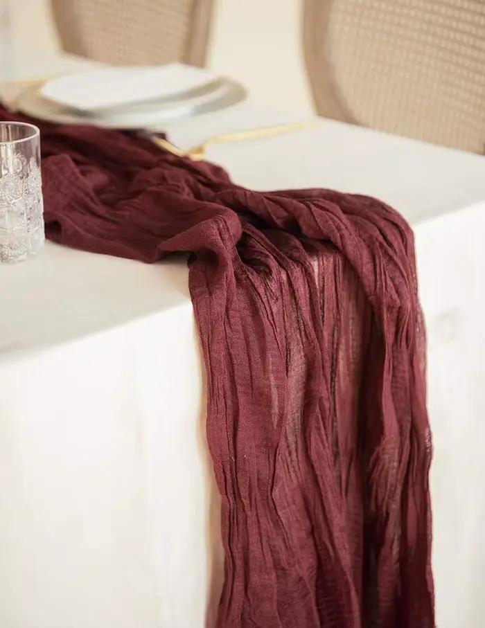 Chemin de Table en gaze