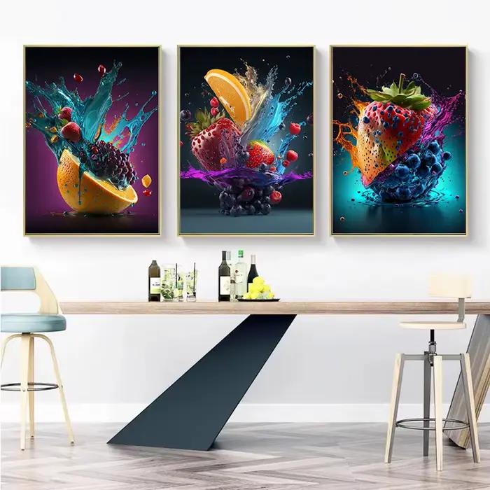 Affiche et impressions de fruits frais naturels Harvey Oranges