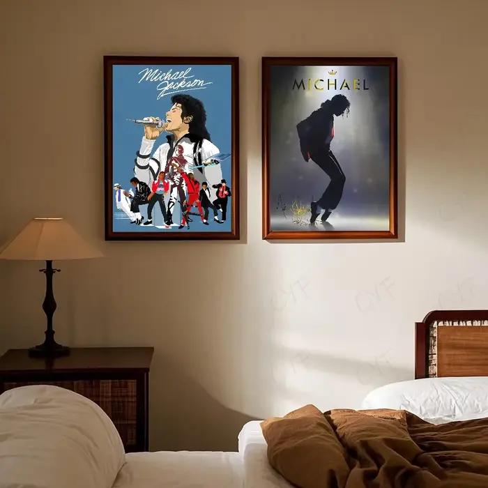 Peinture sur toile de musiciens et chanteurs