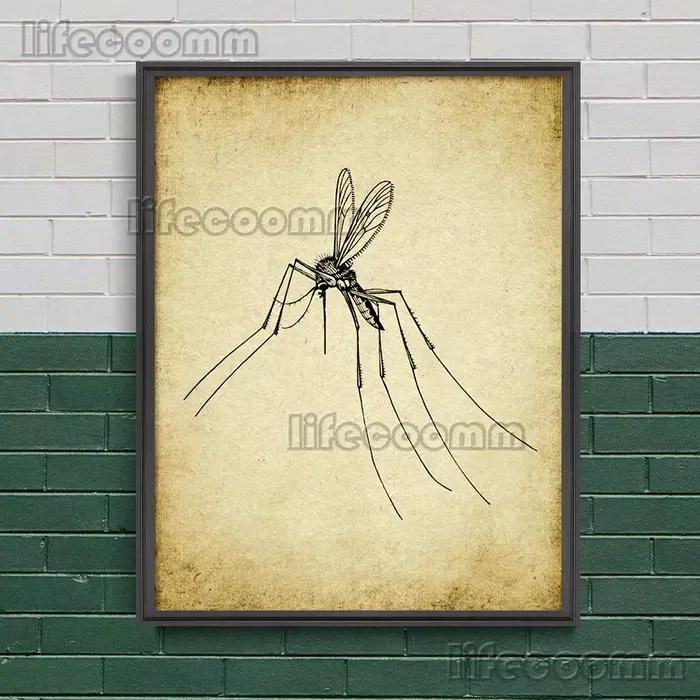 Peinture sur toile d'art mural vintage