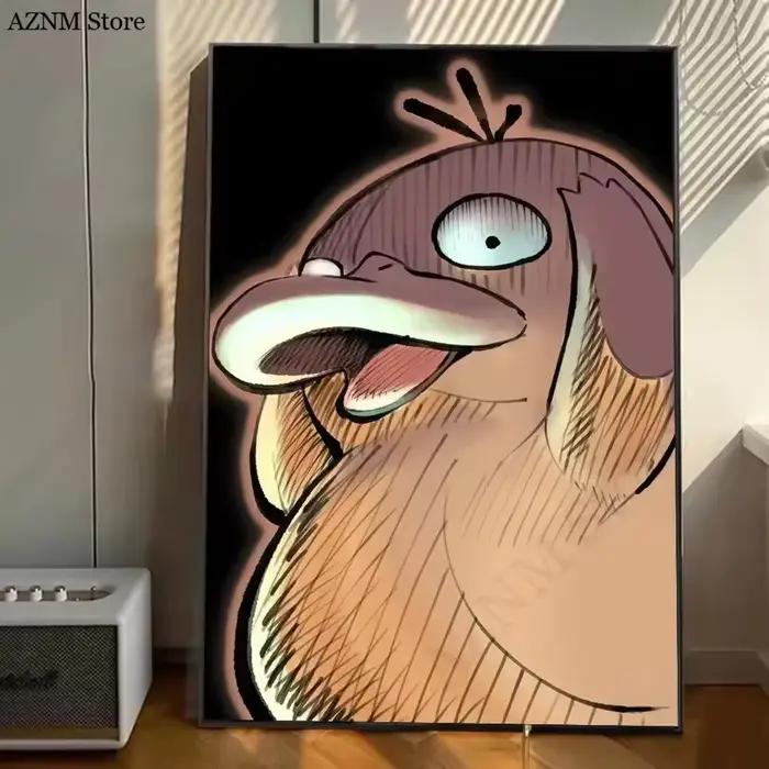 Affiches classiques Pokemon de dessin animé japonais