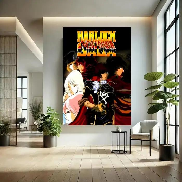 Affiche Anime Captain Harlock