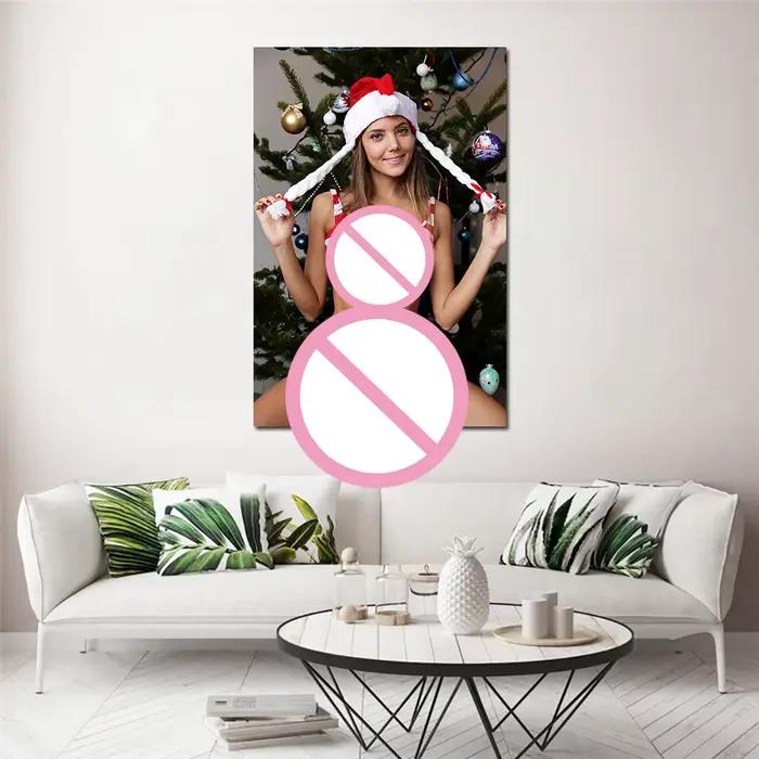 Affiches et impressions murales sur toile pour filles de Noël
