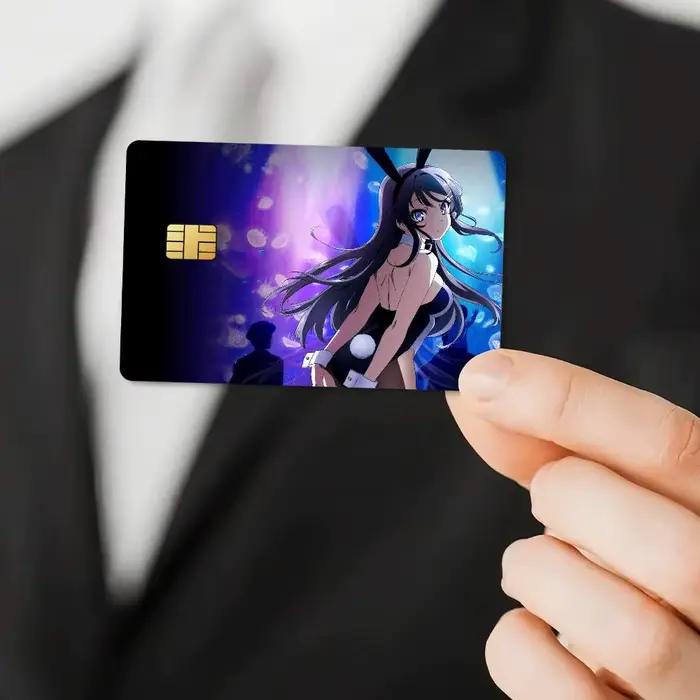 Rascal ne rêve pas affiche carte de crédit autocollants de peau pour accès bancaire Film de protection autocollant de couverture cadeau Surprise