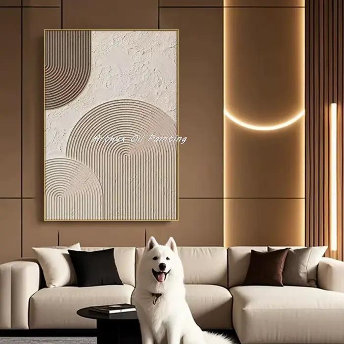 Arthyx, toile acrylique épaisse texturée lourde