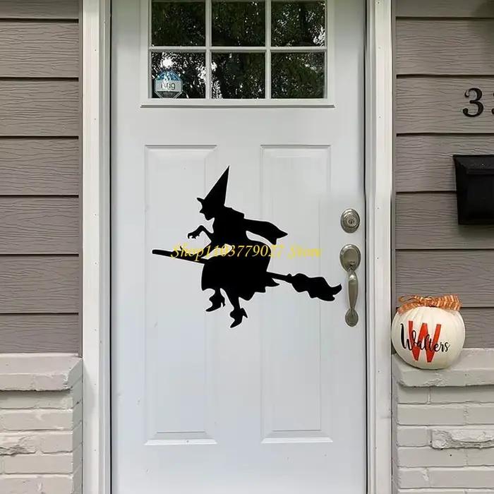 C4DF – autocollant statique imperméable en PVC pour Halloween