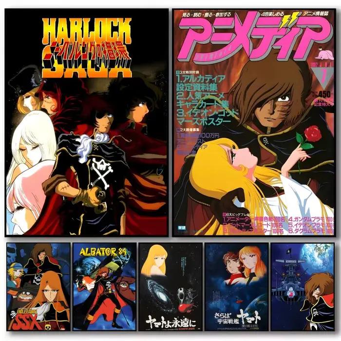 Affiche Anime Captain Harlock