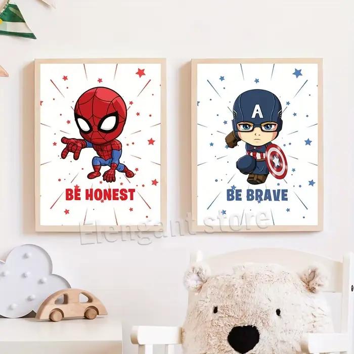 Affiches d'art de super-héros Spider-Man