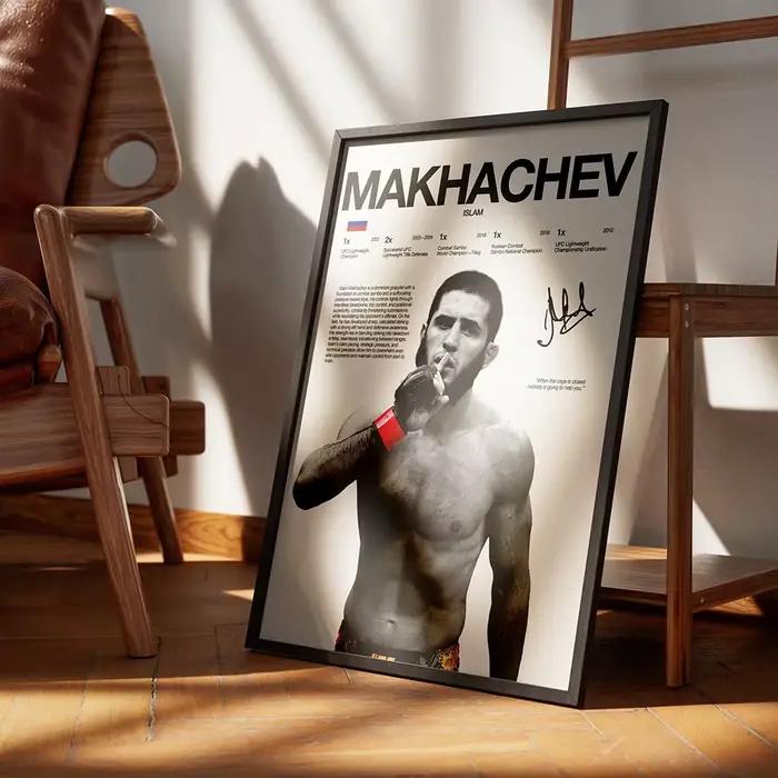 UFC Fighter Legend Boxer Champion affiche Art imprime les passionnés de Mma intérieur mur Art décor à la maison haute qualité toile peinture cadeau