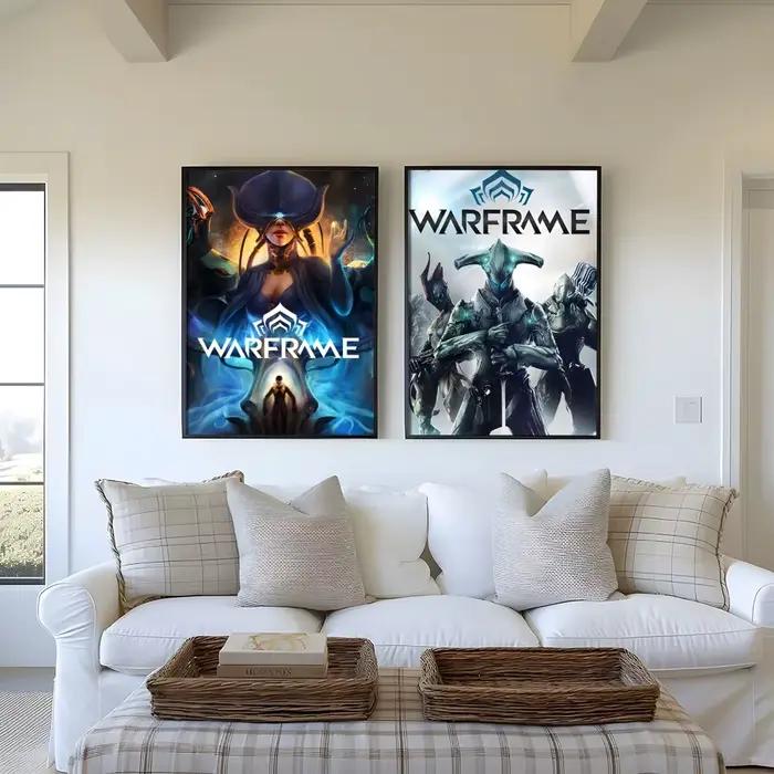 Affiche de jeu vidéo W-Warframe