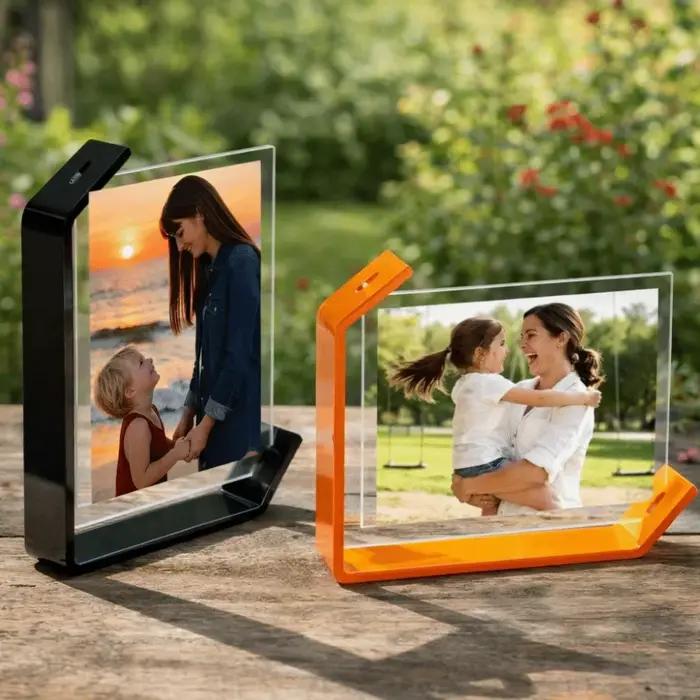 Cadre d'art 5/6/7/8 pouces en acrylique transparent pour photos