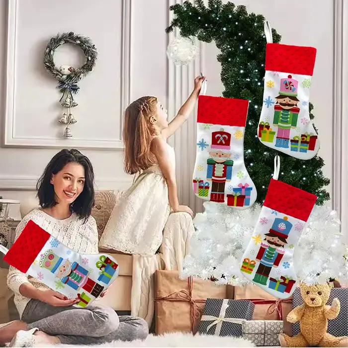 Bas de Noël casse-noisette pour enfants