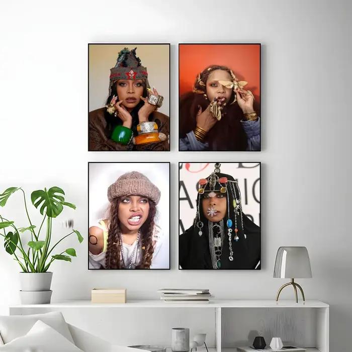 Affiche Singer Erykah B-Badu HD