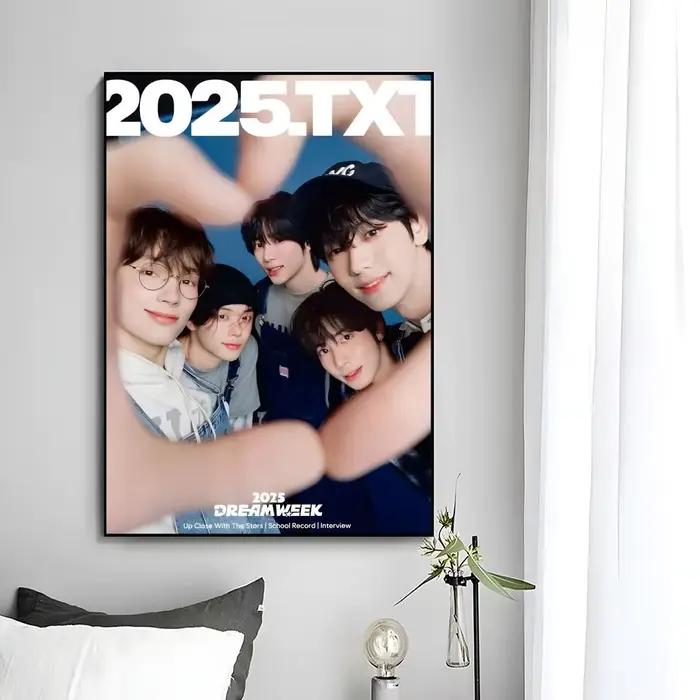 Affiche Kpop TXT fraîche