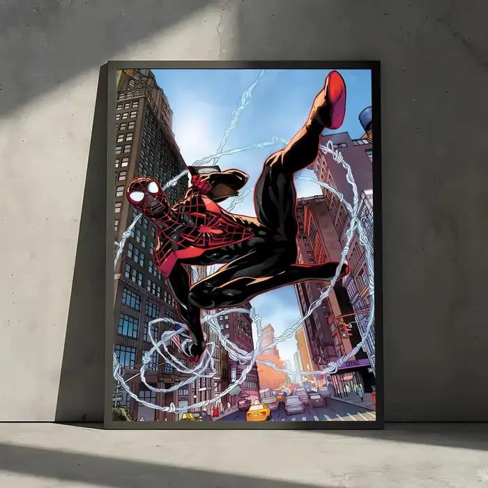 Affiche Spiderman pour décoration murale de chambre