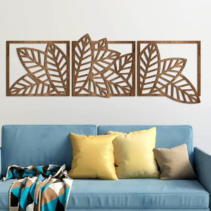Décoration murale en bois