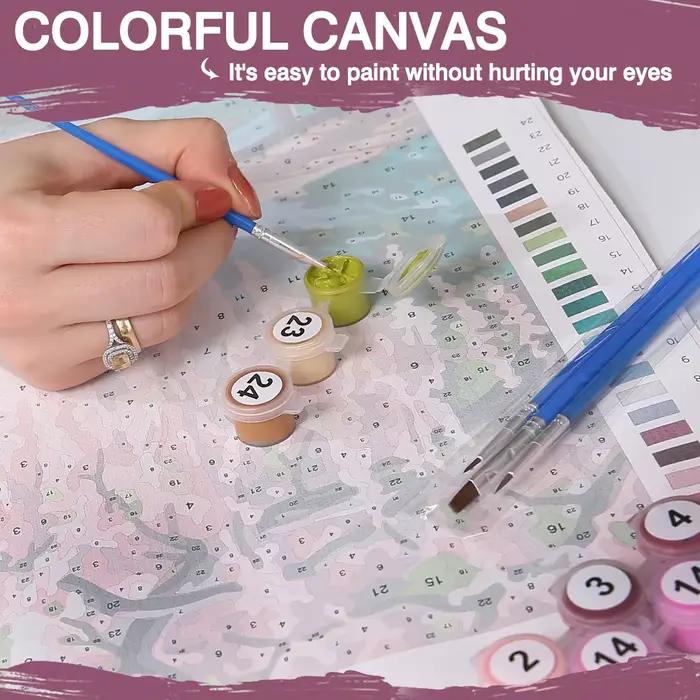 Huacan – peinture à l'huile par numéros sur toile