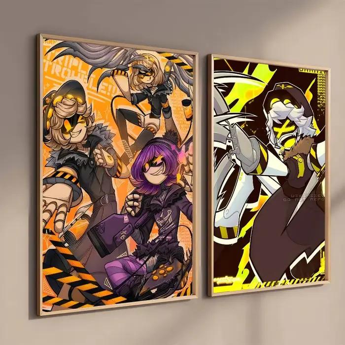 Affiches décoratives, peintures murales pour bureau