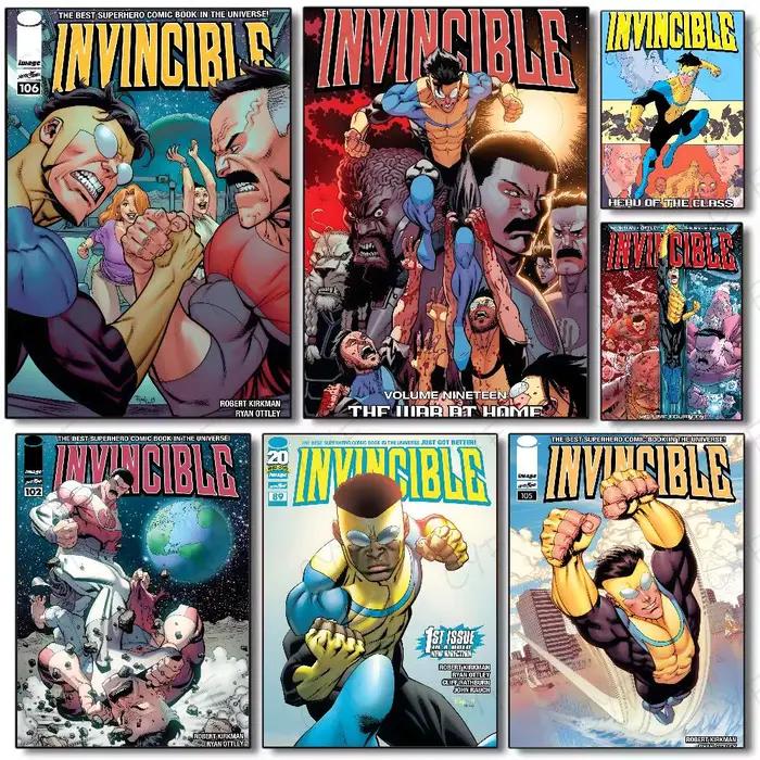 Affiche de bande dessinée i-invincible-mt