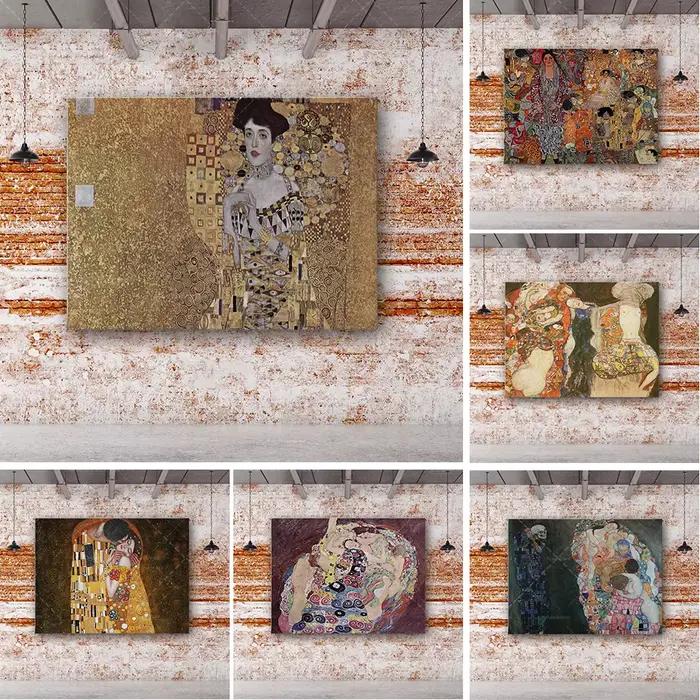 Adele Bloch Portrait Art Canvas Poster