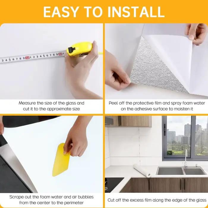 Papier peint auto-adhésif en pvc imperméable et résistant à l'huile